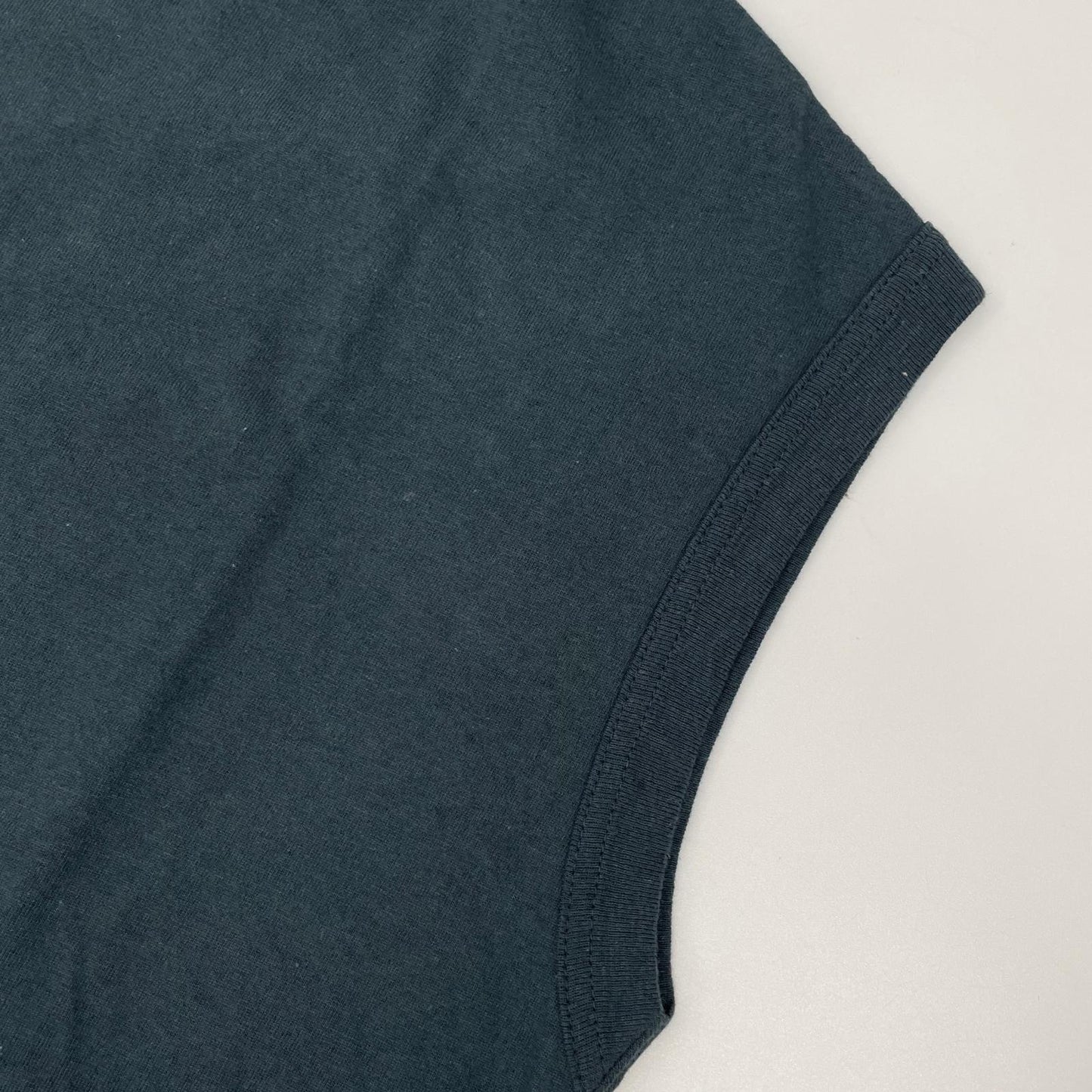 NIKKI ESSENTIAL PIECES ニッキエッセンシャルピーシーズ NEP-24SSC02 グリーンネイビー コットン ノースリーブ トップス トップス