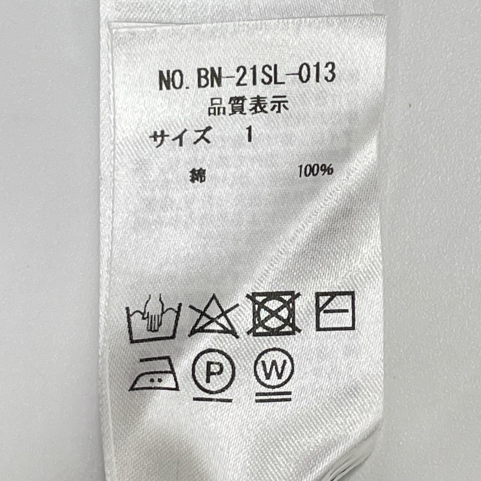 BATONER バトナー BN-21SL-013 イエロー エイジングコットン クルーネック ニット トップス