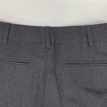 blurhms ブラームス グレー ウール ツイル スーパー ワイド スラックス　BHSW23F10 ボトムス