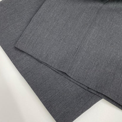 blurhms ブラームス グレー ウール ツイル スーパー ワイド スラックス　BHSW23F10 ボトムス