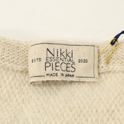 NIKKI ESSENTIAL PIECES ニッキエッセンシャルピーシーズ 【新品未使用】NEP-AW2523 ポケット付 カシミヤ/ウール ストール