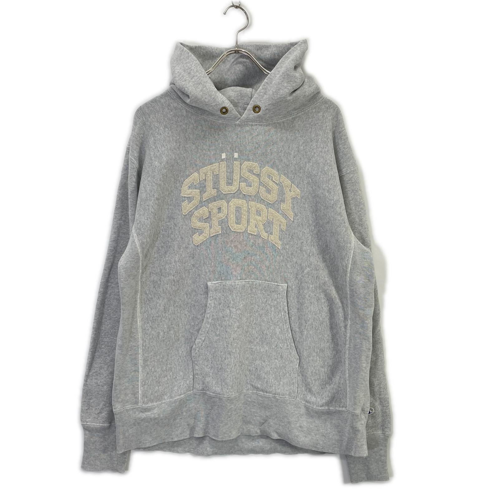 stussy ステューシー ×チャンピオン リヴァースイーブ プルパーカー トップス