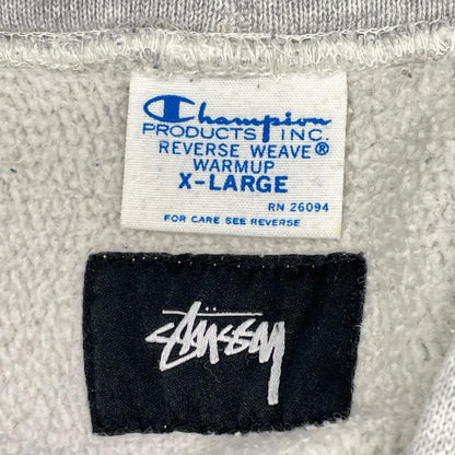 stussy ステューシー ×チャンピオン リヴァースイーブ プルパーカー トップス