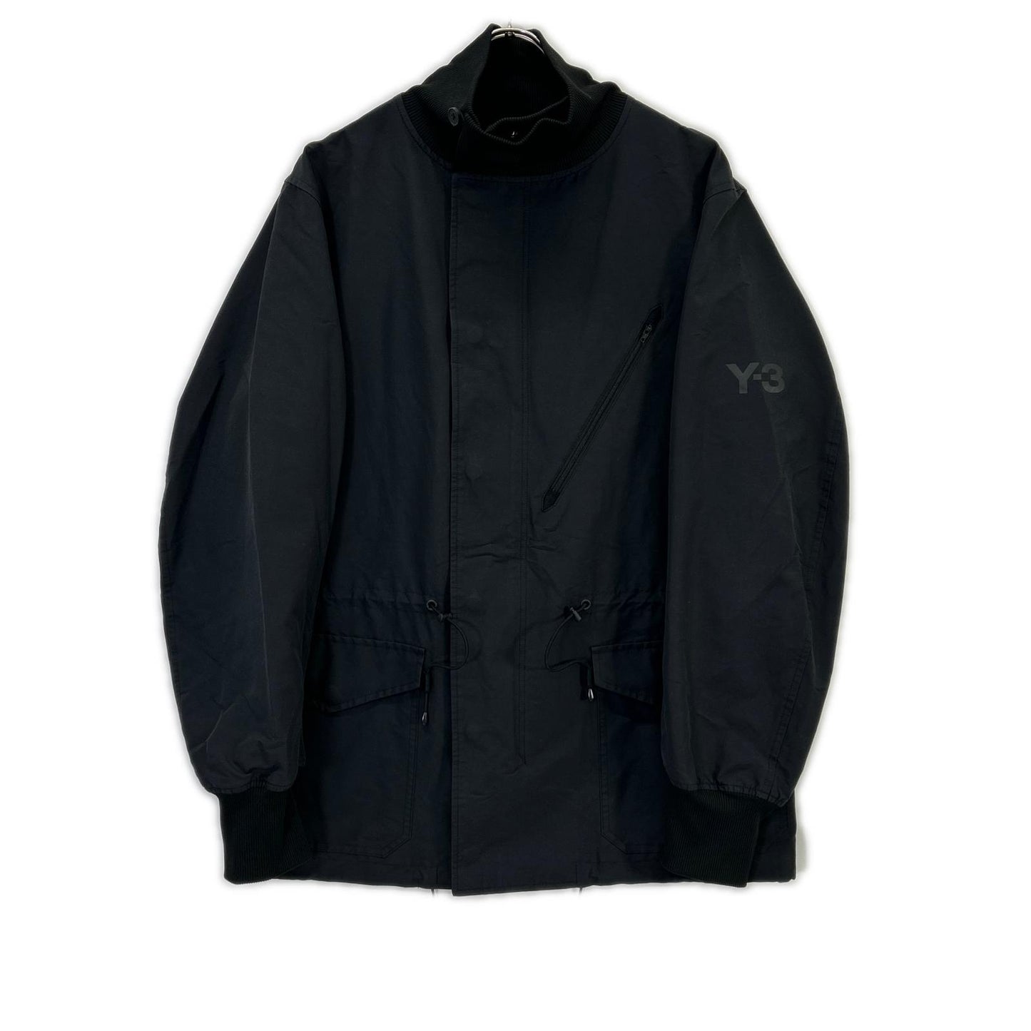 Y-3 ワイスリー 19年製 FJ0397 ブラック ナイロンフィールドジャケット ジャケット