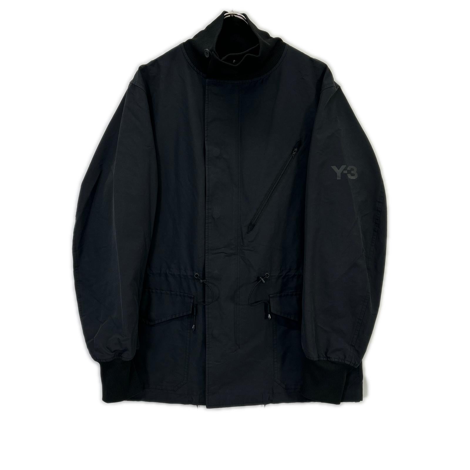 Y-3 ワイスリー 19年製 FJ0397 ブラック ナイロンフィールドジャケット ジャケット