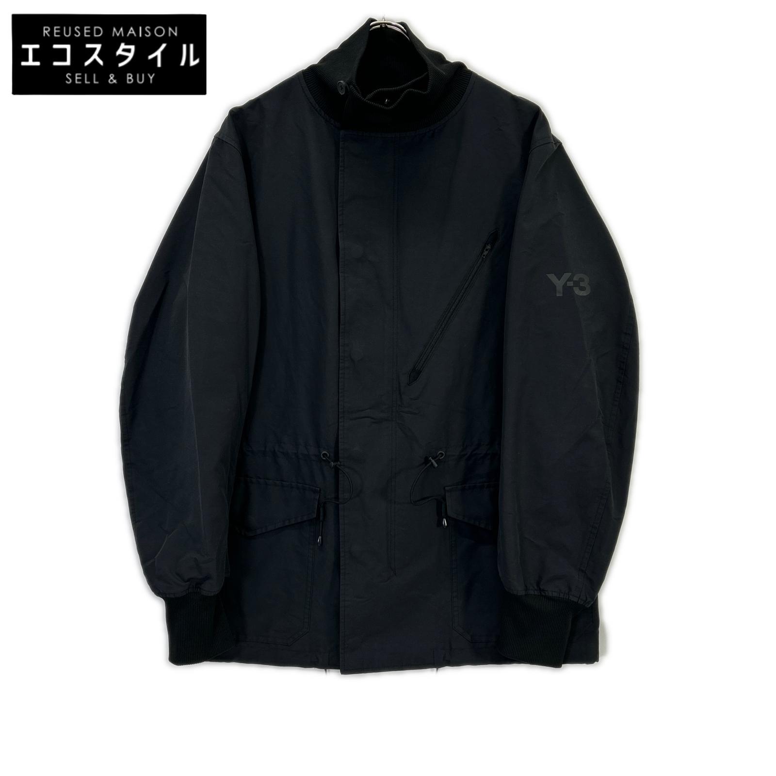 Y-3 ワイスリー 19年製 FJ0397 ブラック ナイロンフィールドジャケット ジャケット