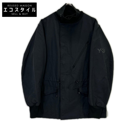 Y-3 ワイスリー 19年製 FJ0397 ブラック ナイロンフィールドジャケット ジャケット