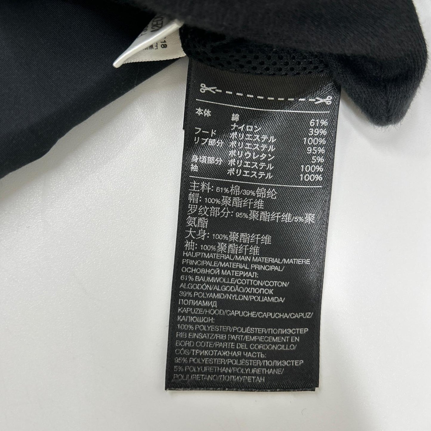Y-3 ワイスリー 19年製 FJ0397 ブラック ナイロンフィールドジャケット ジャケット