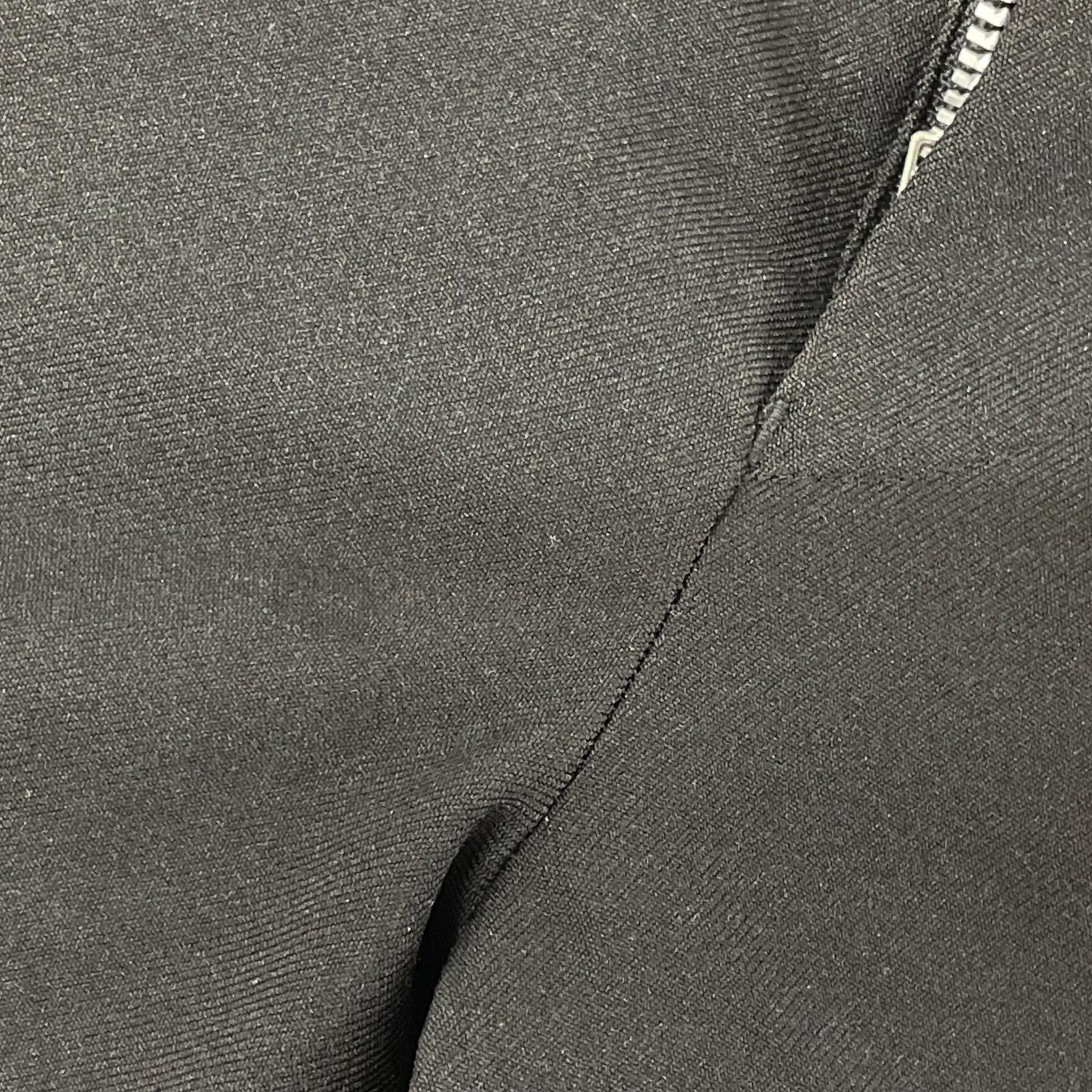 BLACKCOMMEdesGARCONS ブラックコムデギャルソン 1D-P024 ブラック テーパードパンツ AD2019 ボトムス