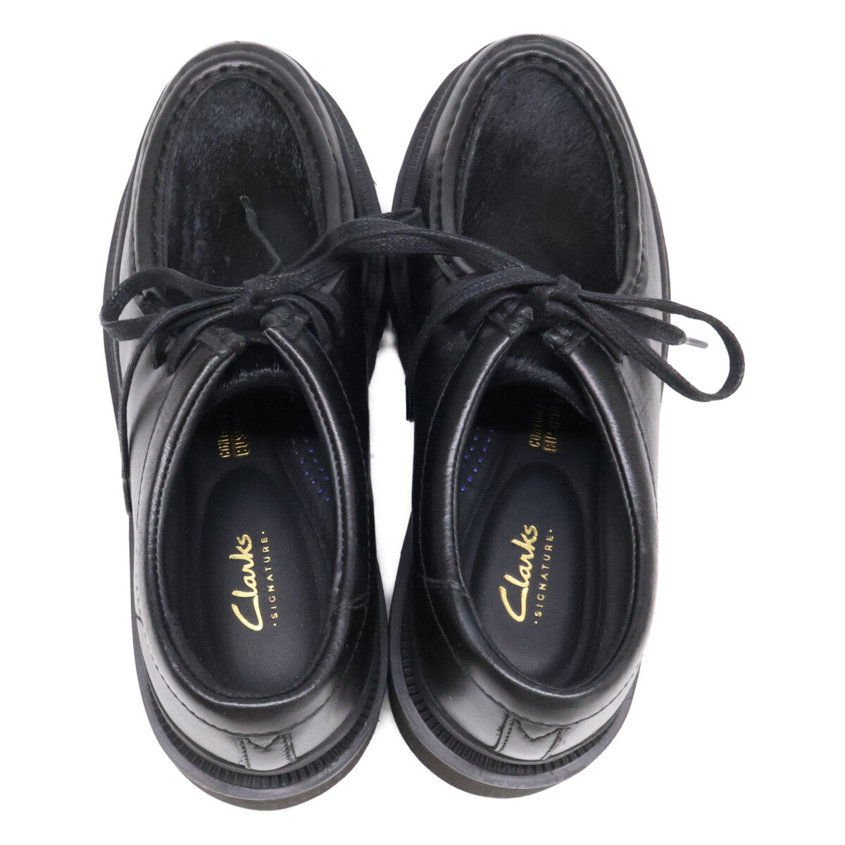 Clarks クラークス 【新品同様】26183896 Badell Seam バデルシーム ポニーヘア レザー ワラビーシューズ シューズ