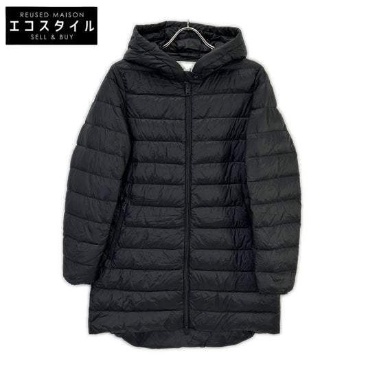 WOOLRICH ウールリッチ WWOU0709 ブラック ナイロン ロングダウン ジャケット