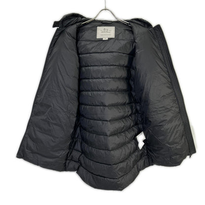 WOOLRICH ウールリッチ WWOU0709 ブラック ナイロン ロングダウン ジャケット