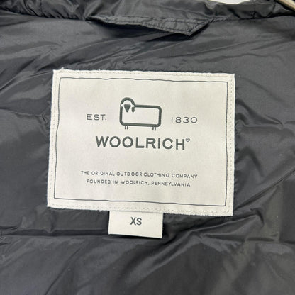 WOOLRICH ウールリッチ WWOU0709 ブラック ナイロン ロングダウン ジャケット