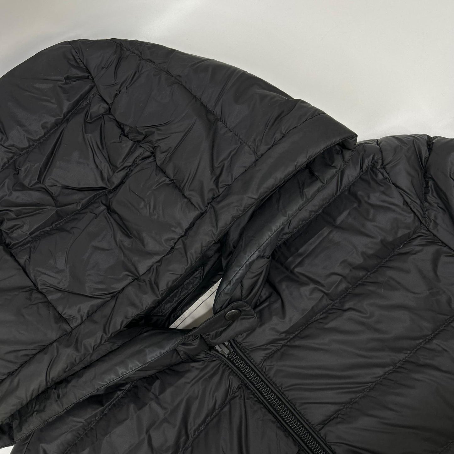 WOOLRICH ウールリッチ WWOU0709 ブラック ナイロン ロングダウン ジャケット
