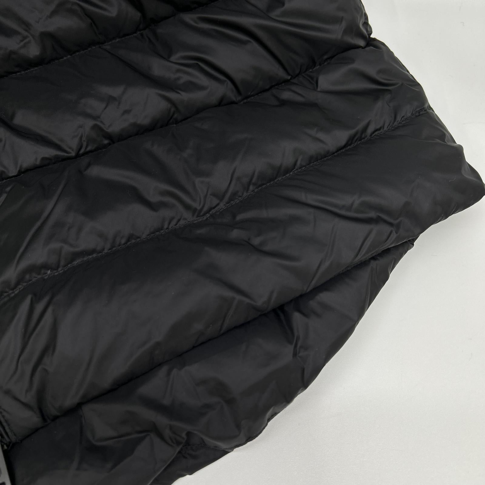 WOOLRICH ウールリッチ WWOU0709 ブラック ナイロン ロングダウン ジャケット