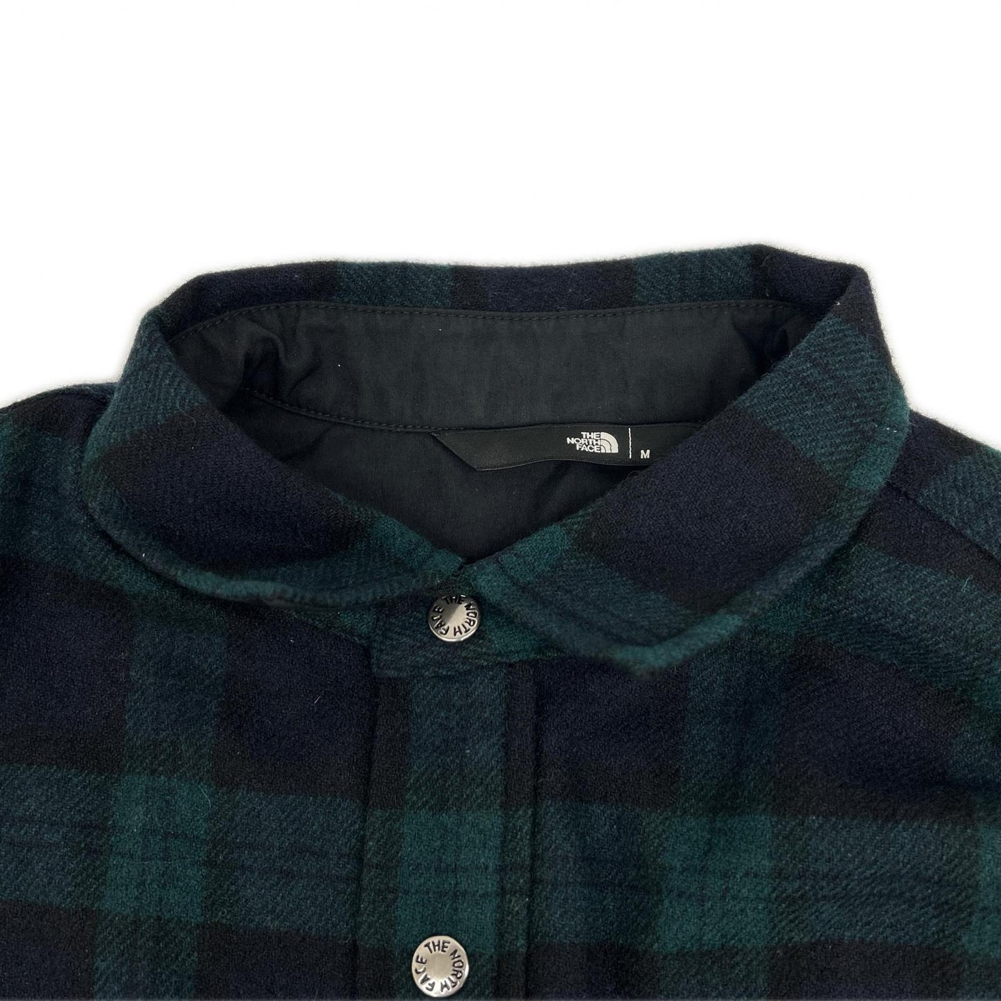 THE NORTH FACE ノースフェイス NR62230 グリーン ブラッシュウッド ウール シャツ トップス