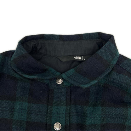 THE NORTH FACE ノースフェイス NR62230 グリーン ブラッシュウッド ウール シャツ トップス
