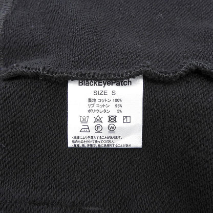 THE BLACK EYE PATCH ブラックアイパッチ DRAGONS EMBROIDERED ZIP HOODIE コットン ジップパーカー トップス レディース ブラック S トップス