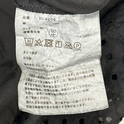 タオ TAO TI-A008 ブラック コットン カットワーク刺繍 キャミソールワンピース ワンピース