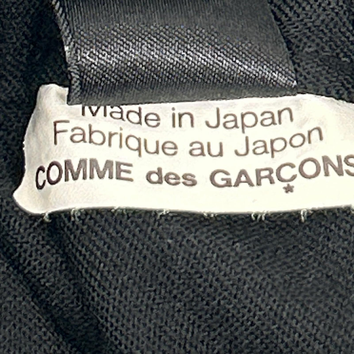 BLACK COMME des GARÇONS 1H-S004 11AW Black Wool Panelled Skirt Skirt