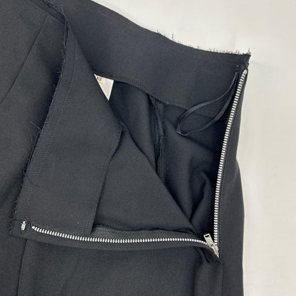 COMMEdesGARCONS コムデギャルソン GD-S014 ブラック 立体 変形 裁断加工 アシンメトリースカート スカート