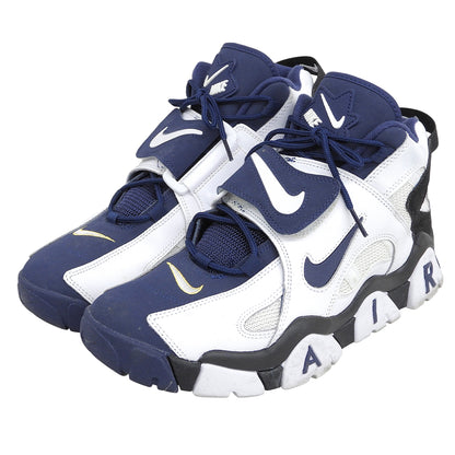 NIKE ナイキ Air Barrage Mid シューズ メンズ ホワイト/ネイビー/ブラック 28.5cm AT7847ー101 シューズ