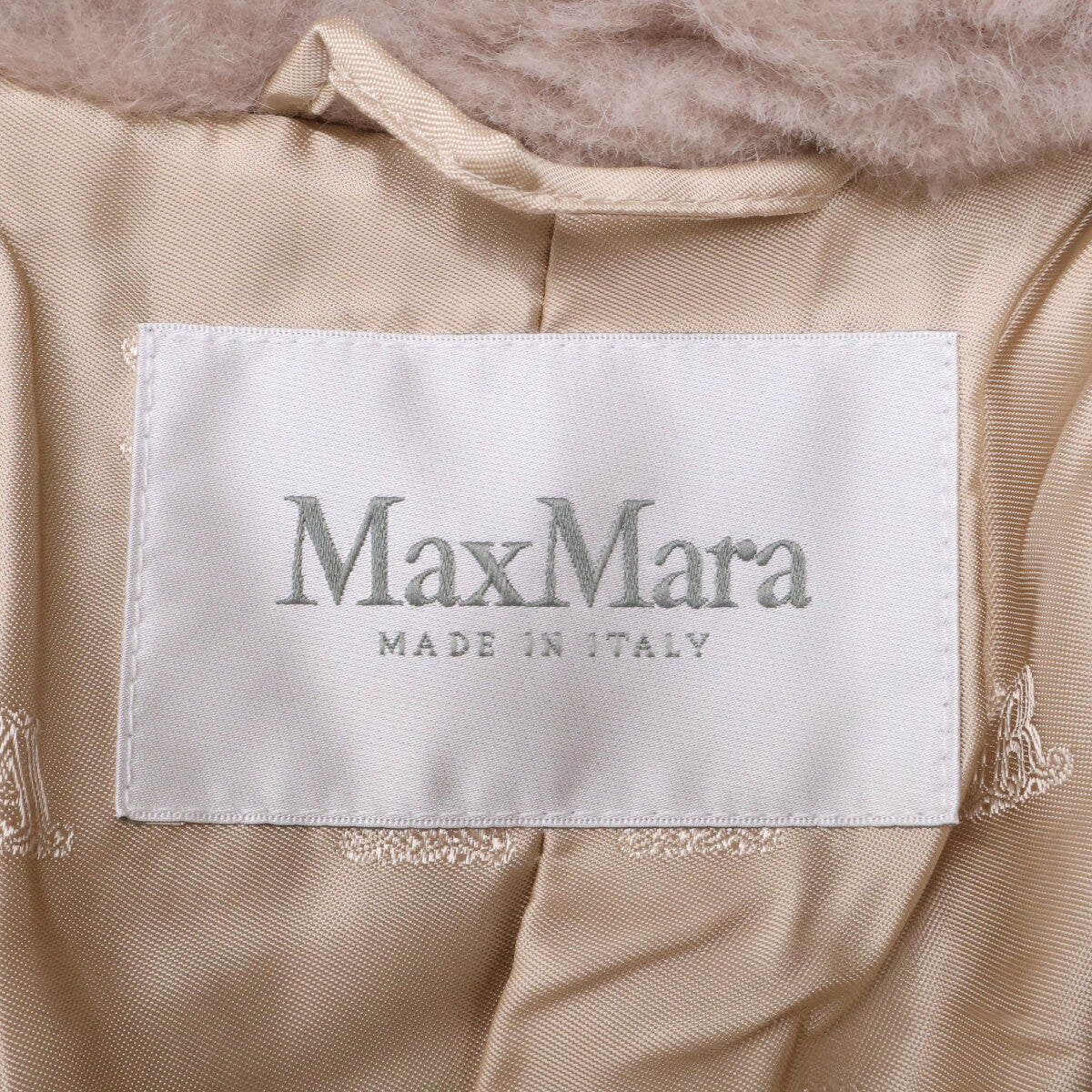 Max Mara マックスマーラ 【新品同様/国内正規】OLGA アルパカ/シルク混 ショート テディベア コート