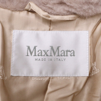 Max Mara マックスマーラ 【新品同様/国内正規】OLGA アルパカ/シルク混 ショート テディベア コート