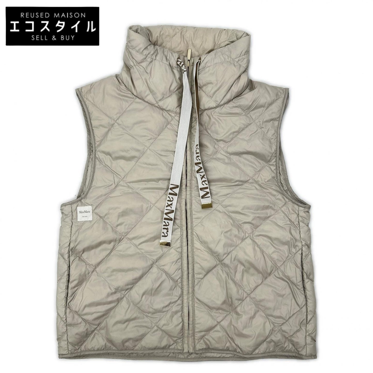 Max Mara マックスマーラ 【Thecube】929603266 グレー ダウンベスト ベスト