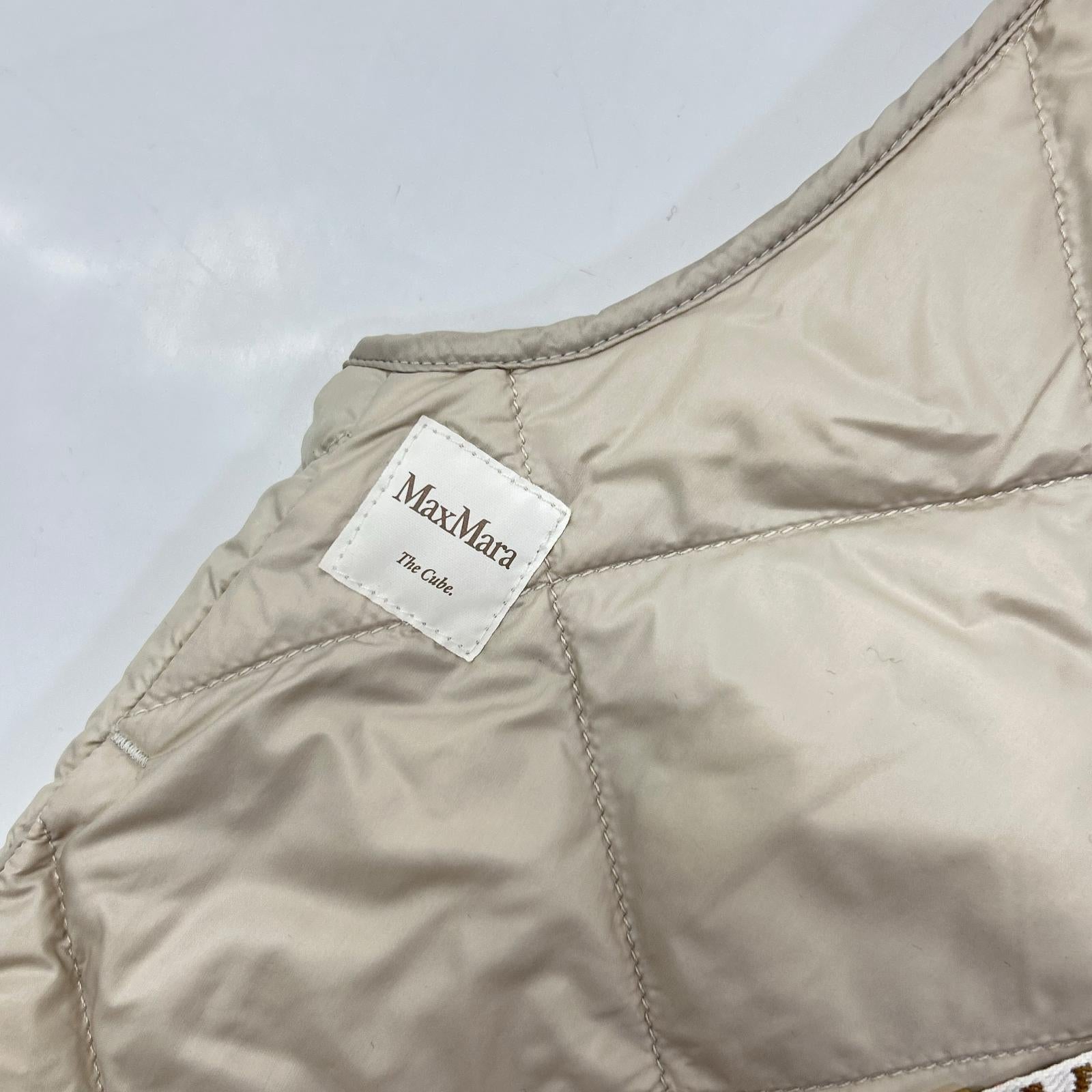 Max Mara マックスマーラ 【Thecube】929603266 グレー ダウンベスト ベスト