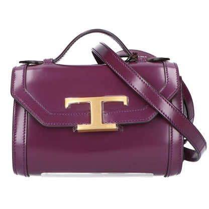 TOD'S トッズ 新品未使用 XBWTSPB0000GTL232 Tタイムレス カーフレザー 2WAYバッグ ショルダーバッグ