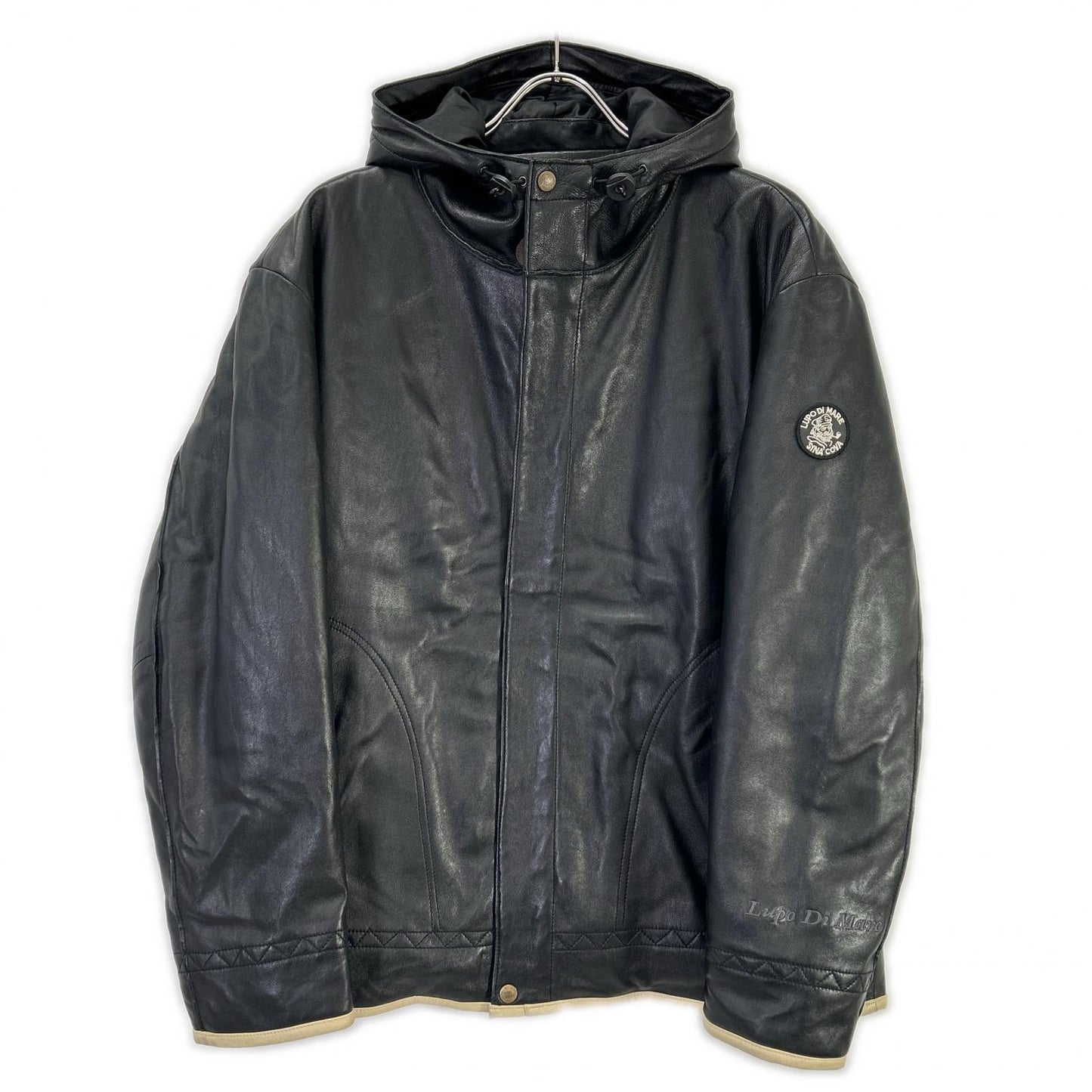 SINACOVA シナコバ 7853260 ブラック ラムレザー ジップ ジャケット ジャケット