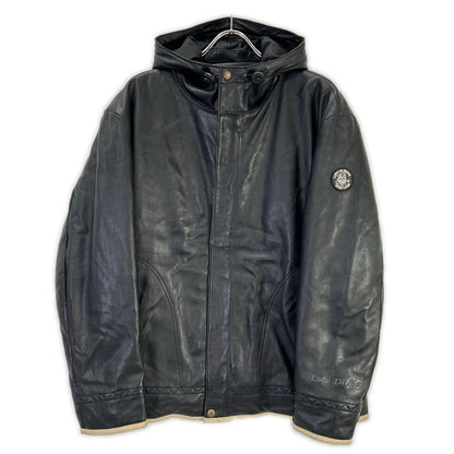 SINACOVA シナコバ 7853260 ブラック ラムレザー ジップ ジャケット ジャケット