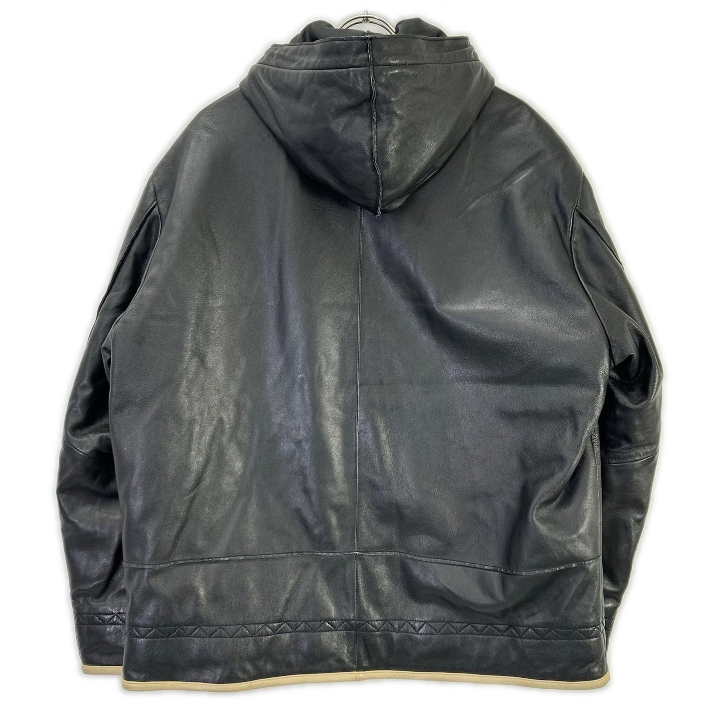 SINACOVA シナコバ 7853260 ブラック ラムレザー ジップ ジャケット ジャケット