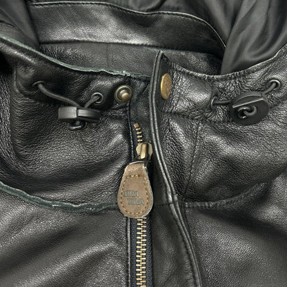 SINACOVA シナコバ 7853260 ブラック ラムレザー ジップ ジャケット ジャケット