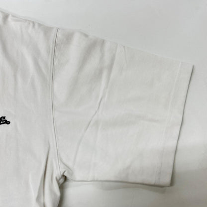 WE11DONE ウェルダン WD-TP7-20-100 ブラック×ホワイト オーバーサイズ Tシャツ トップス