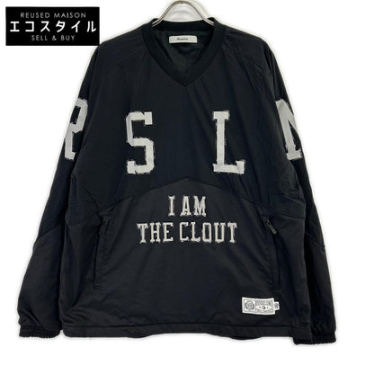 RUSSELUNO Russeluno Black College-Logo Pullover Top