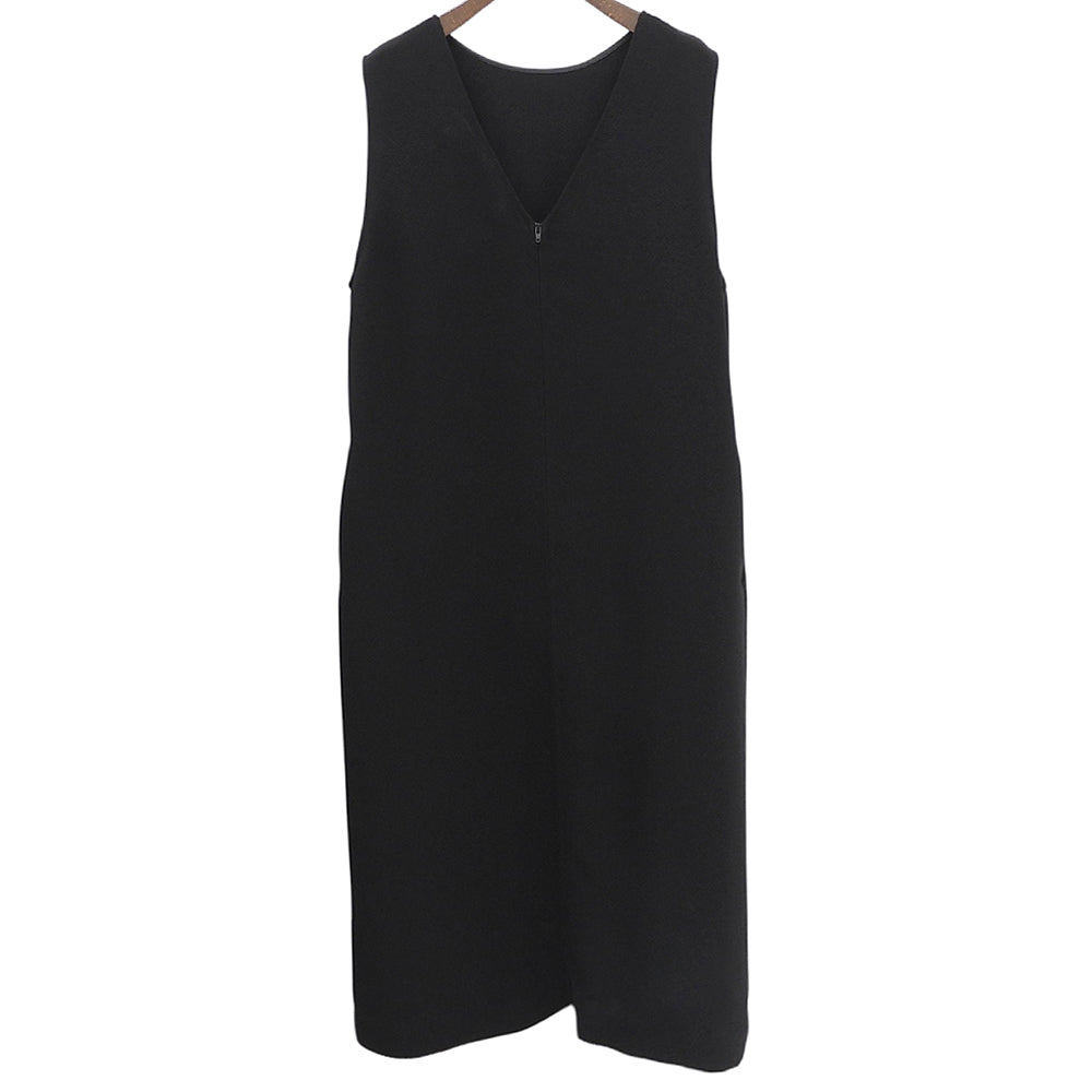 uncrave アンクレイヴ Long gilet dres ワンピース レディース ブラック 2 23年製 ワンピース