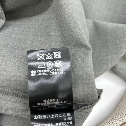 ADORE アドーア 24年 グレー レノクロスラッフルブラウス トップス