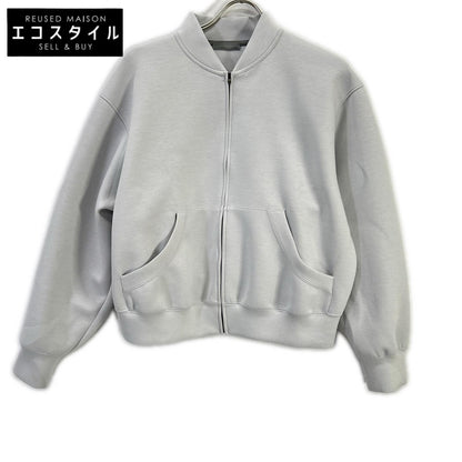 theory luxe セオリーリュクス 25年製 ライトグレー クロップドジップブルゾン トップス