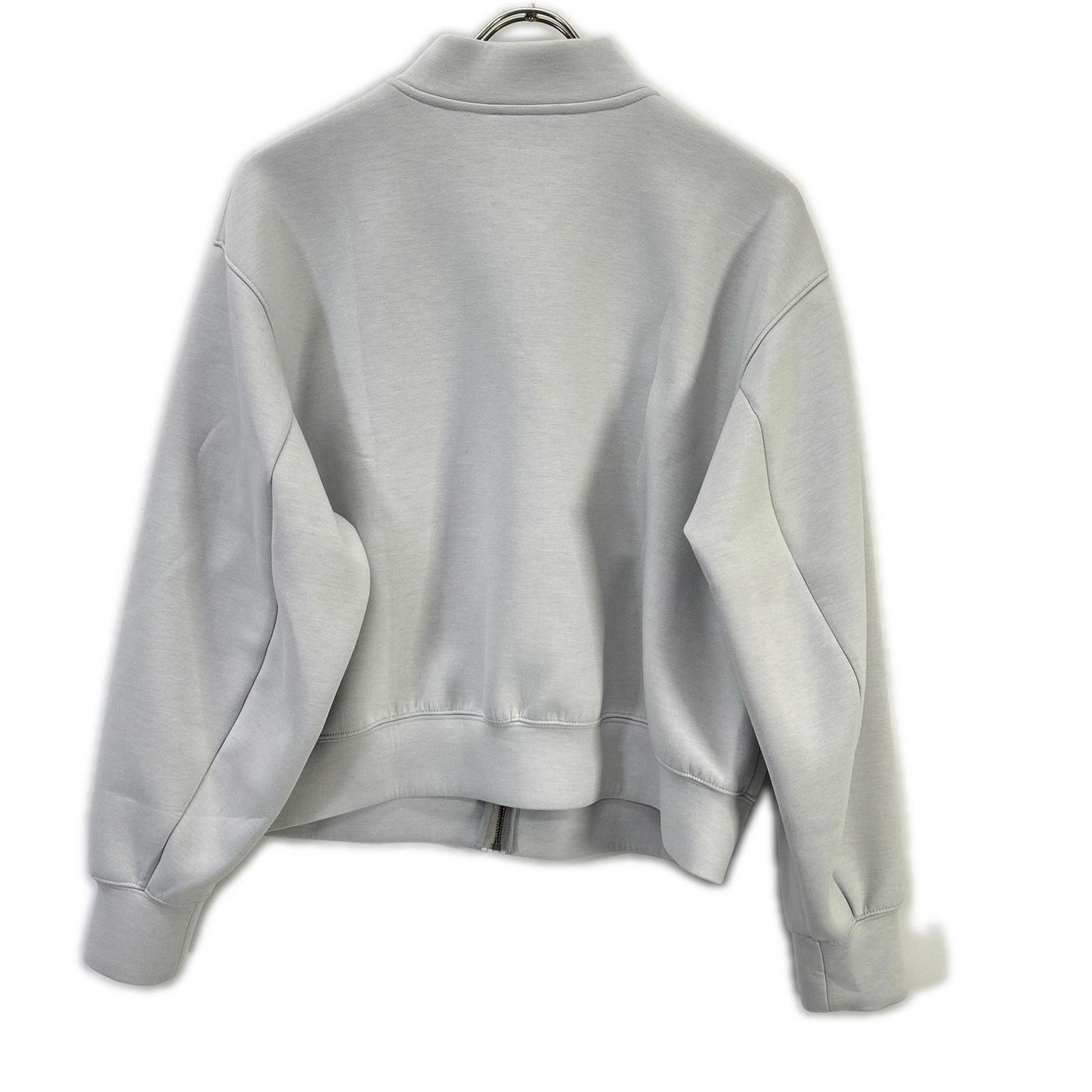 theory luxe セオリーリュクス 25年製 ライトグレー クロップドジップブルゾン トップス