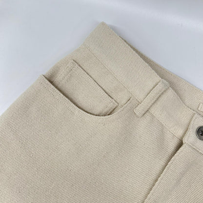 AURALEE オーラリー A26SP04SD アイボリー SILK NEP WIDE SHORTS パンツ ボトムス