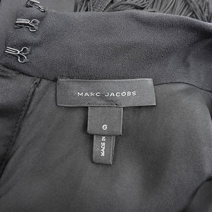 MARC JACOBS マーク ジェイコブス シルク混 フリンジブラウス トップス レディース ブラック 6 トップス