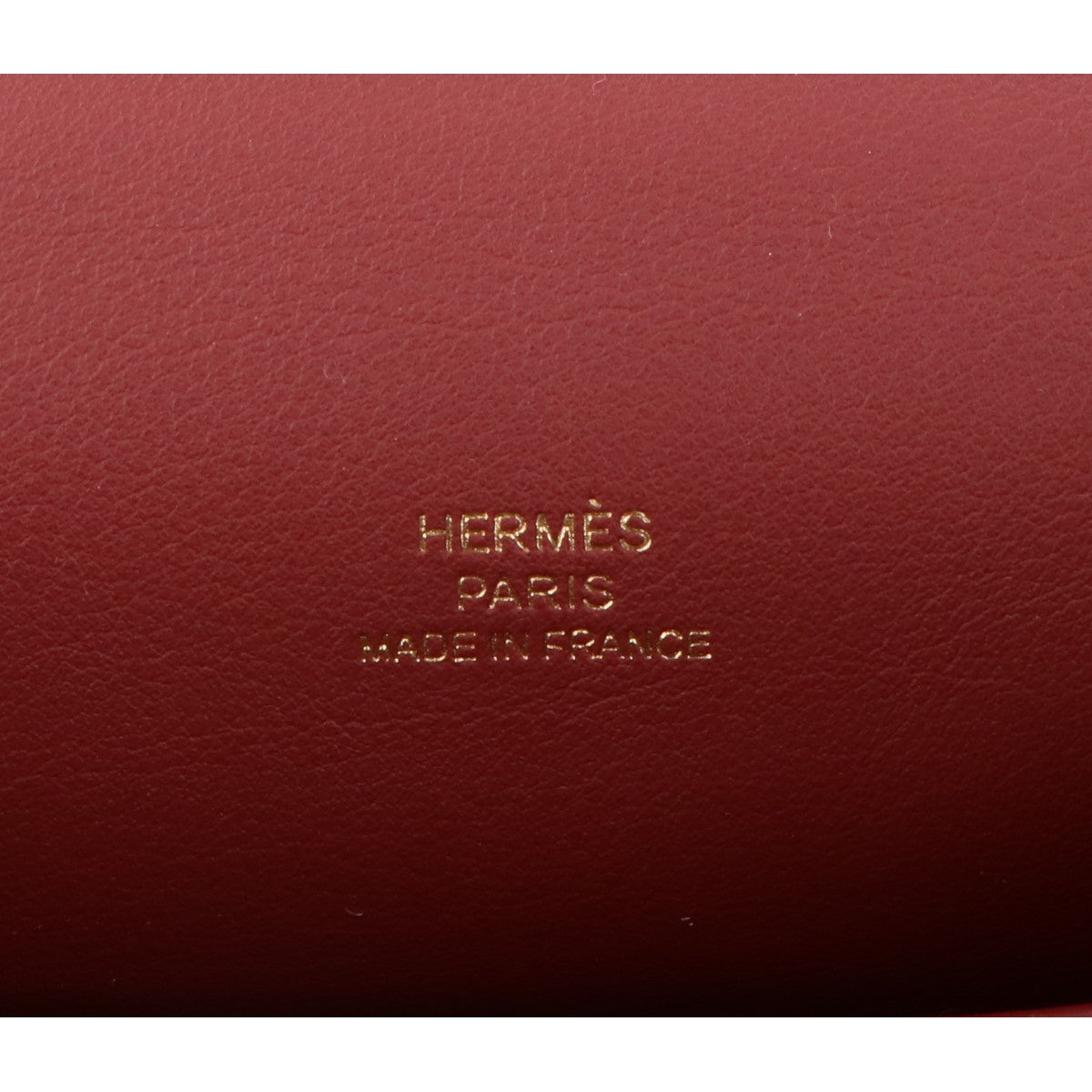 HERMES エルメス G刻印 ルージュアッシュ ヴォースイフト G金具 ポシェットケリー ハンドバッグ
