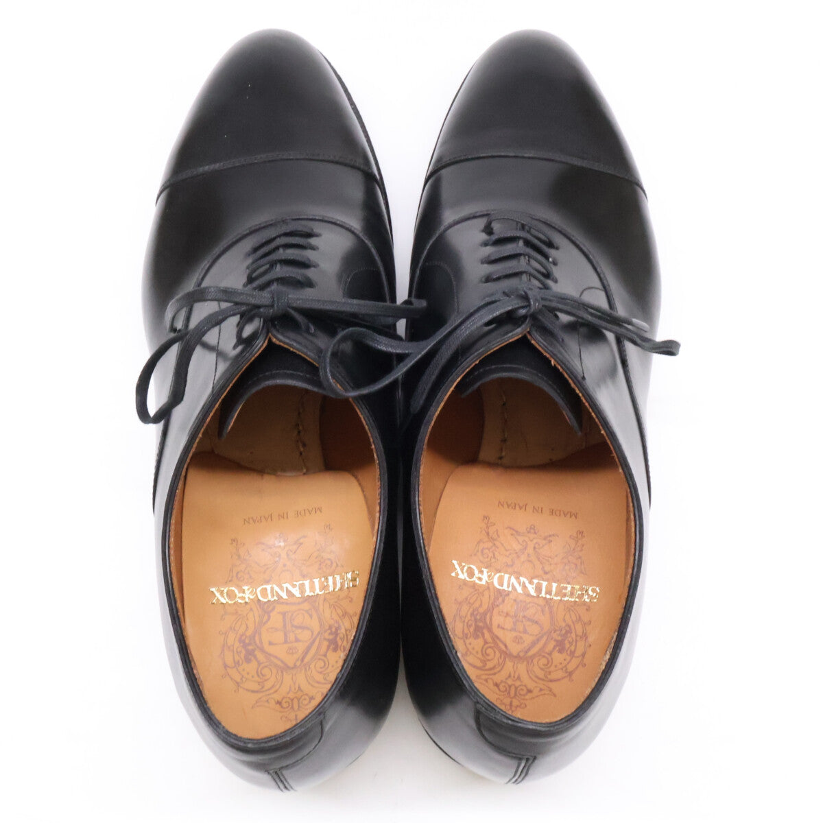 SHETLAND FOX シェットランド フォックス 【新品同様】011F KENSINGTON2 ストレートチップ ドレスシューズ シューズ
