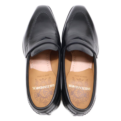 SHETLAND FOX シェットランド フォックス 【新品同様】081F レザー コインローファー シューズ