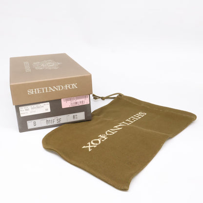 SHETLAND FOX シェットランド フォックス 【新品同様】081F レザー コインローファー シューズ