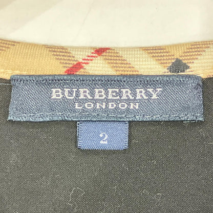 Burberry LONDON バーバリーロンドン FAA16-090-09 ブラック ノヴァチェック Tシャツ トップス