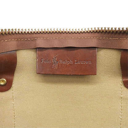 POLObyRalphLauren ポロラルフローレン ハウンドトゥース ボストンバッグ メンズ ブラウン ボストンバッグ