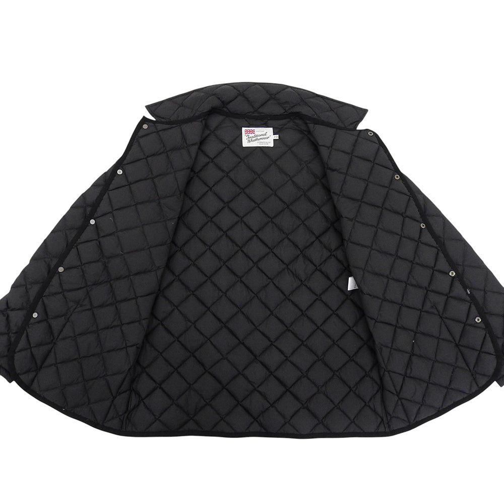 TRADITIONAL WEATHERWEAR トラディショナルウェザーウェア キルティング ジャケット メンズ ブラック 42 ジャケット